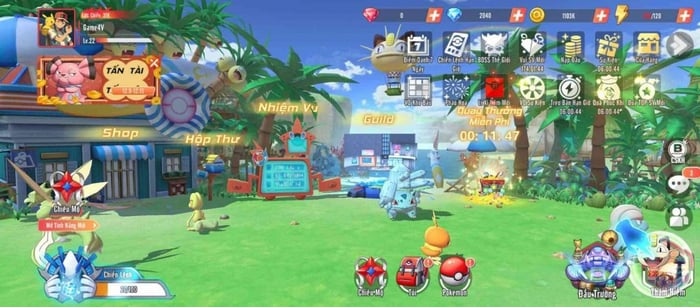 Đánh giá Siêu Học Viện 3D trên máy tính: Một tựa game chiến thuật Pokemon đa dạng về nội dung