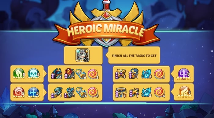 Idle Heroes: Tất cả thông tin về cập nhật và các sự kiện mới từ ngày 15/12/2023