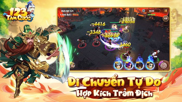 Thống nhất thiên hạ khi chơi 123 Tam Quốc trên PC qua nền tảng BlueStacks