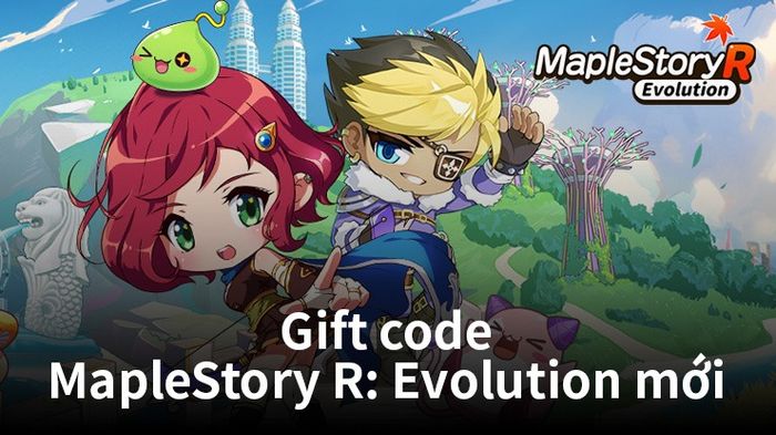 Nhận ngay mã quà tặng MapleStory R: Evolution khi trải nghiệm trò chơi trên PC.