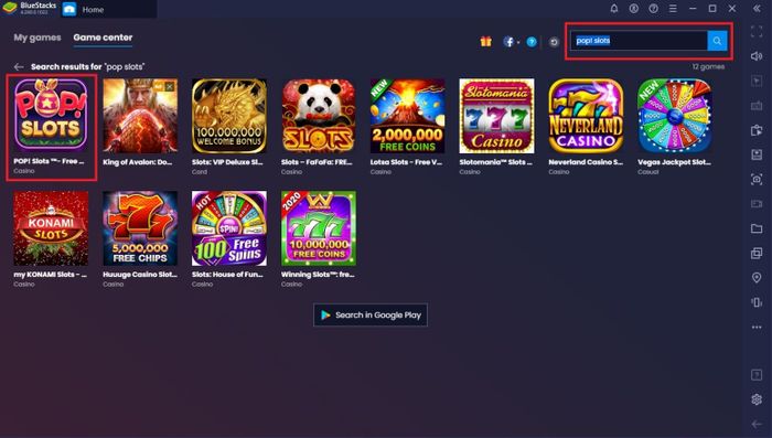 Hãy cùng trải nghiệm POP! Slots Vegas Casino Games trên PC với BlueStacks