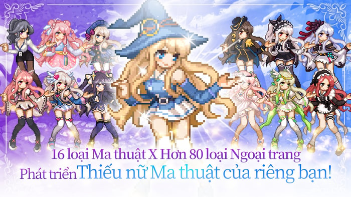 Công chúa phép thuật: Nhà anh hùng Pixel lười biếng – Hướng dẫn cơ bản cho game thủ mới