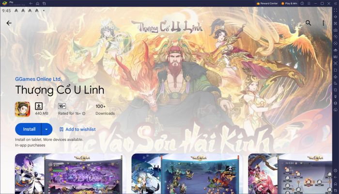 Khám phá thế giới lục giới, tiêu diệt ma thần trong Thượng Cổ U Linh trên PC với BlueStacks
