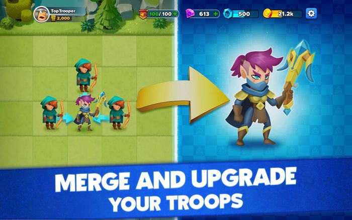 Top Troops: Adventure RPG - Trải nghiệm game chiến thuật mới của Zynga trên PC của bạn