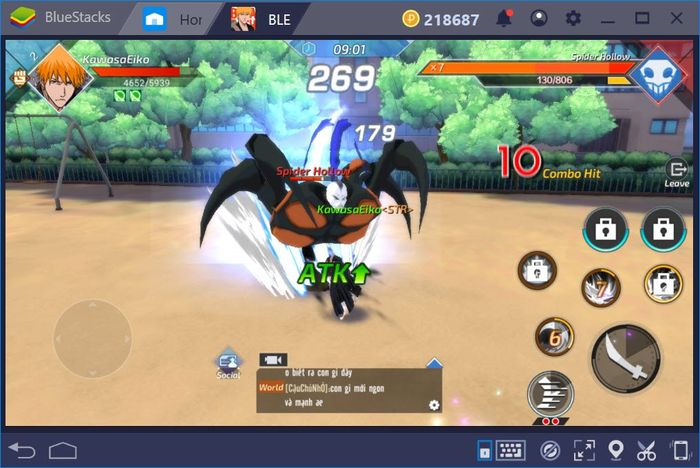 Trải nghiệm BLEACH Mobile 3D trên PC với BlueStacks