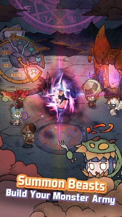 Hãy cùng khám phá Shadow Monsters: Idle Summons, một tựa game Idle độc đáo trên PC