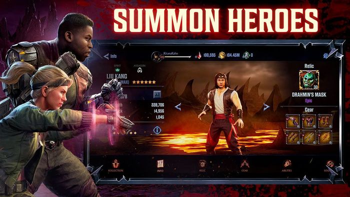 Thử thách với 'võ đài Rồng Đen' khi chơi Mortal Kombat: Onslaught trên PC qua BlueStacks