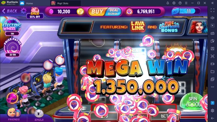 Mẹo Hay để Thắng Lớn trong POP! Slots Vegas Casino Games khi Chơi trên PC với BlueStacks