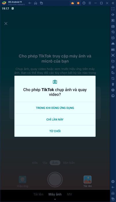 Hướng dẫn đăng video lên TikTok từ PC qua BlueStacks