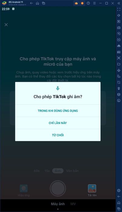 Cách upload video lên TikTok từ PC bằng BlueStacks