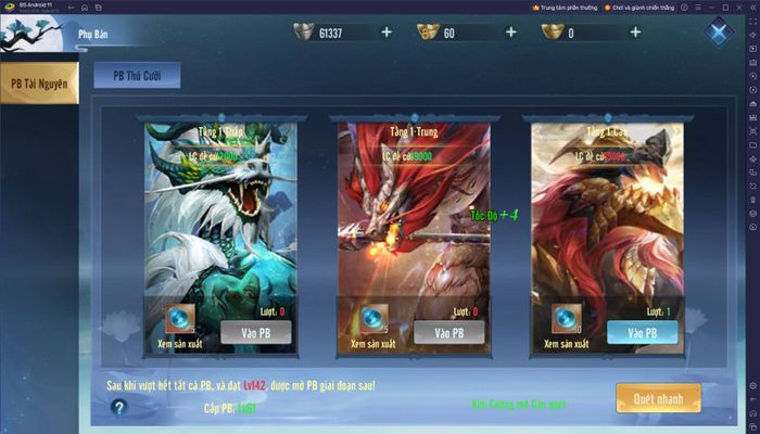 Hướng dẫn chơi game Tiên Ma Quyết trên PC với BlueStacks