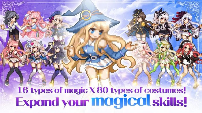 Hướng dẫn chơi game Magical Girl: Idle Pixel Hero trên PC với BlueStacks