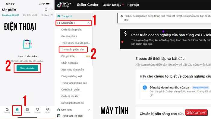 Cách đăng sản phẩm lên TikTok Shop bước 2