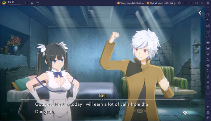 Khám phá các hang động trong DanMachi BATTLE CHRONICLE trên PC với BlueStacks