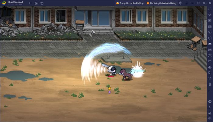 Sống sót giữa đàn quái vật khi chơi Hunter Raid: Idle RPG trên PC với BlueStacks