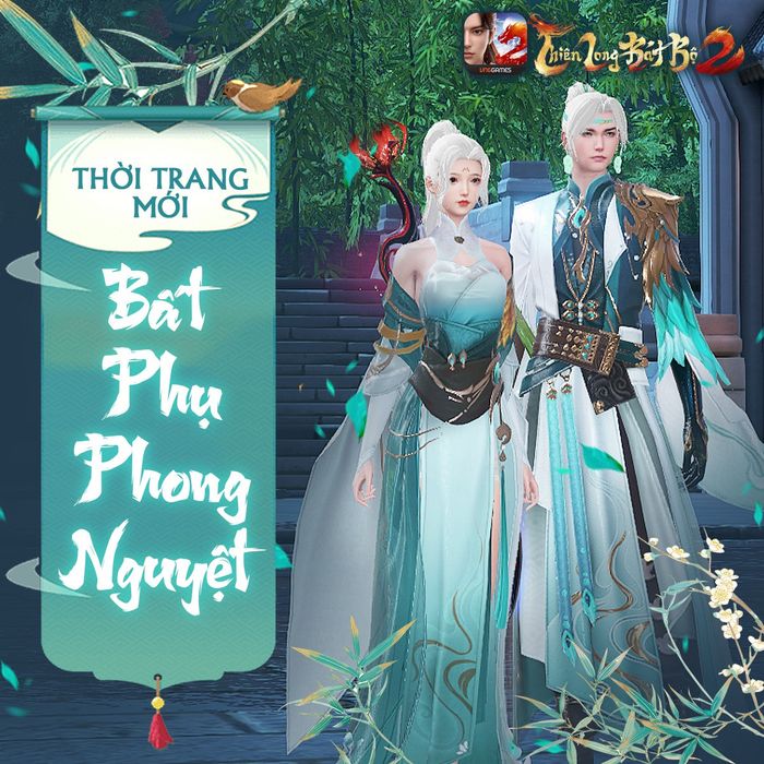 Nhanh tay nắm bắt bộ trang phục giới hạn “Bất Phụ Phong Nguyệt” trong Thiên Long Bát Bộ 2 VNG