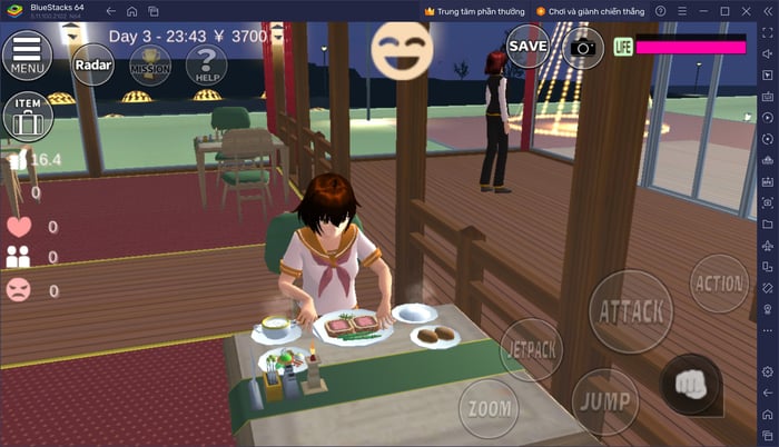 Hướng dẫn cách bắt đầu chơi SAKURA School Simulator trên PC