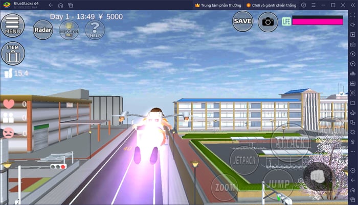 Hướng dẫn cho người mới bắt đầu chơi SAKURA School Simulator trên PC