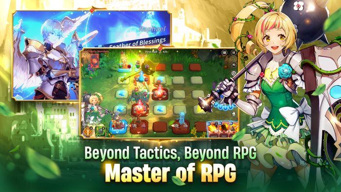 Trải nghiệm tựa game chiến thuật Master of Knights -Tactics RPG trên máy tính.