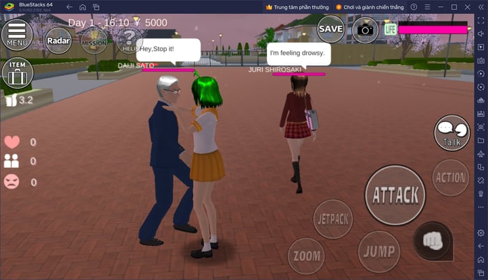 Hướng dẫn cách bắt đầu chơi SAKURA School Simulator trên PC