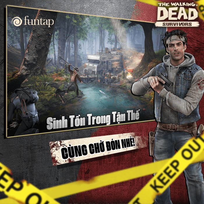 Funtap thông báo phát hành The Walking Dead: Kẻ Sống Sót