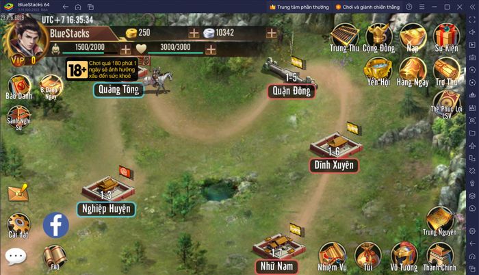 Trở thành vị tướng lĩnh tài ba khi tham gia game Tam Quốc Anh Hùng Truyện trên PC với BlueStacks