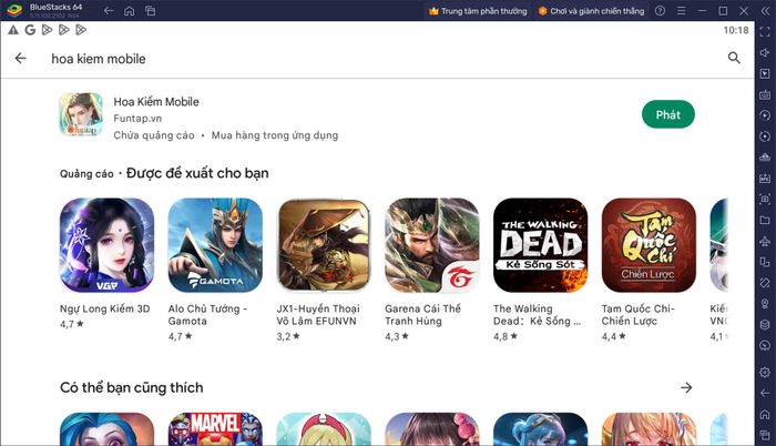 Khám phá trải nghiệm Hoa Kiếm Mobile trên PC với BlueStacks