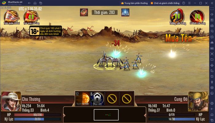 Trở thành vị tướng lĩnh tài ba khi chơi game Tam Quốc Anh Hùng Truyện trên PC với BlueStacks