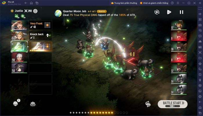 Bí quyết chiến thuật quan trọng khi chơi Brown Dust 2 trên PC