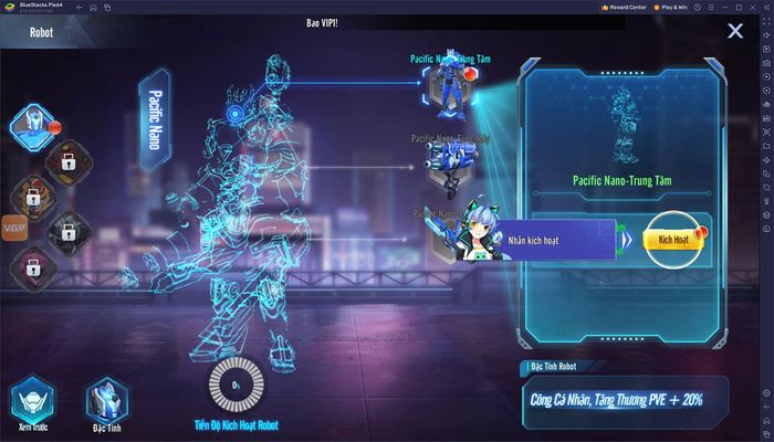 Trải nghiệm tựa game cyberpunk Kỷ Nguyên GenZ trên PC với BlueStacks