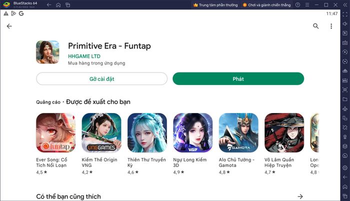 Primitive Era - Funtap: Trải nghiệm lãnh đạo bộ lạc tiền sử trên nền tảng PC