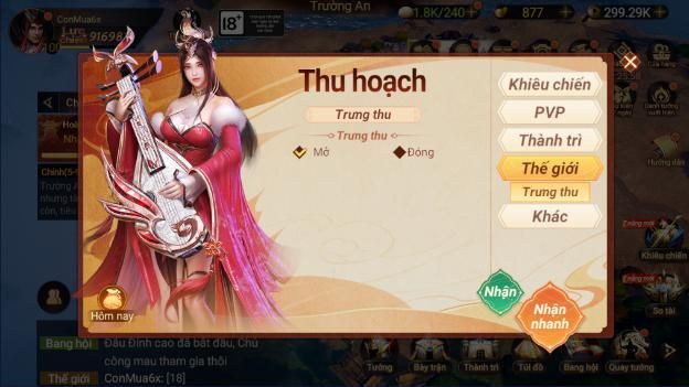 Garena Cái Thế Tranh Hùng: Hướng dẫn tính năng mới Quản Gia Thu Hoạch