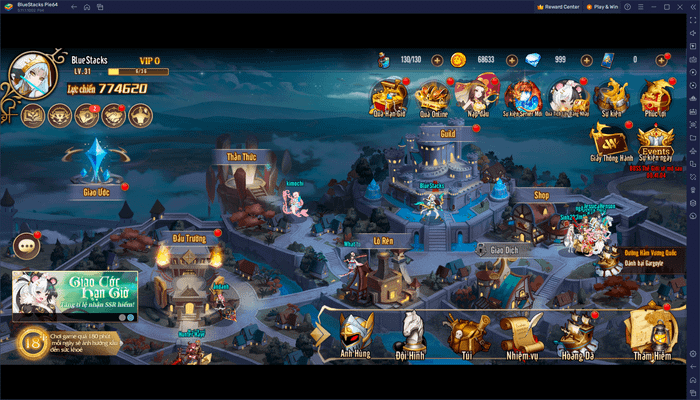 Chơi tựa game gacha Nữ Thần Arena trên PC với BlueStacks