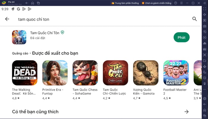 Chiến đấu giành lấy thế giới trong game Tam Quốc Chí Tôn trên PC với BlueStacks