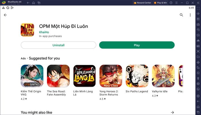 Chơi game OPM Một Húp Đi Luôn trên PC: Quay trở lại thế giới của One-Punch Man với Saitama “Thánh Phồng Tôm”