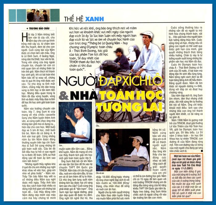 Giáo sư toán học Lê Quang Nẫm: Tồn tại với những câu hỏi - Ảnh 7.