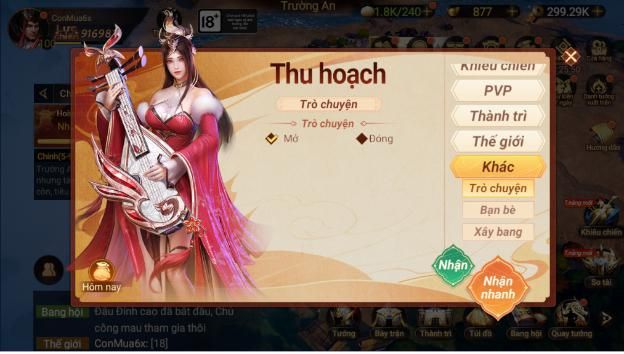 Garena Cái Thế Tranh Hùng: Hướng dẫn tính năng mới Quản Gia Thu Hoạch