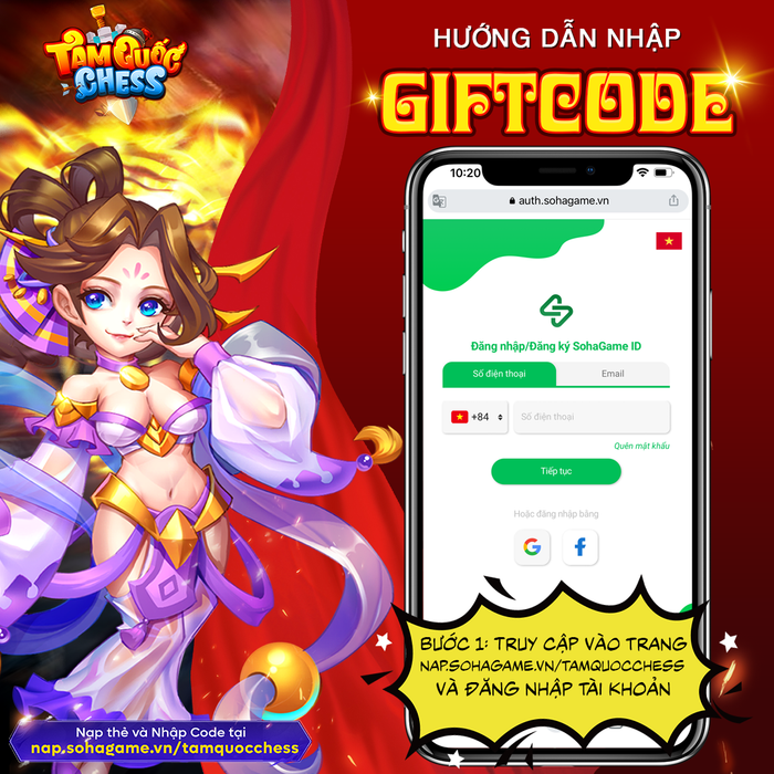 Tam Quốc Cờ Tướng – Sohagame: Danh sách giftcode và hướng dẫn kích hoạt