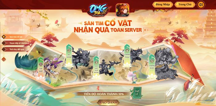 OMG 3Q - VNG tổ chức sự kiện Du Hành Thời Gian đặc biệt nhân dịp các ngày lễ quốc gia