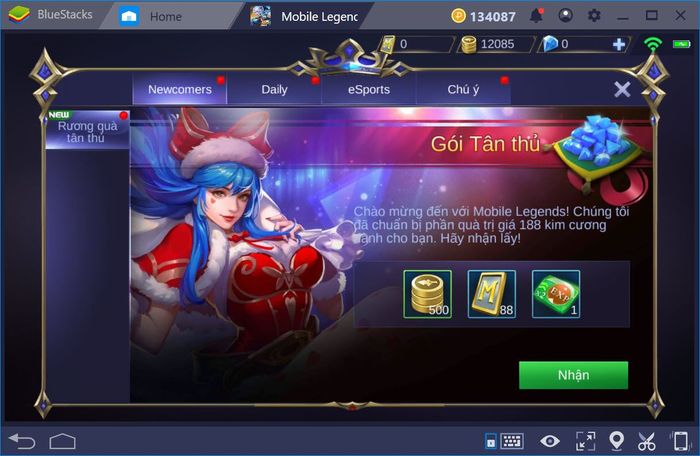 Hãy trải nghiệm Mobile Legends Bang Bang với BlueStacks