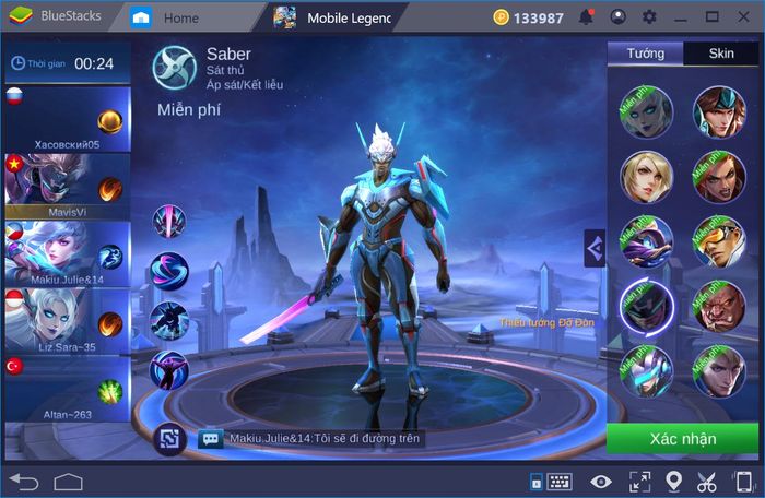 Trải nghiệm Mobile Legends Bang Bang trên BlueStacks