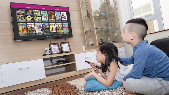 Tính năng hiển thị nội dung cá nhân hóa của tivi AI