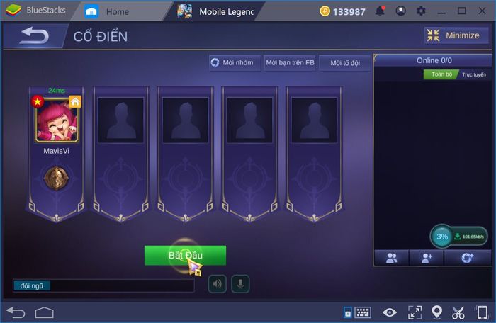 Trải nghiệm Mobile Legends Bang Bang cùng BlueStacks