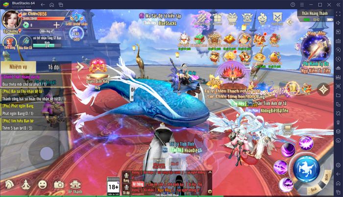 Trải nghiệm game nhập vai tu tiên Mị Hồ Thanh Khâu trên máy tính PC