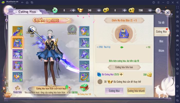 Trải nghiệm game nhập vai tu tiên Mị Hồ Thanh Khâu trên máy tính PC