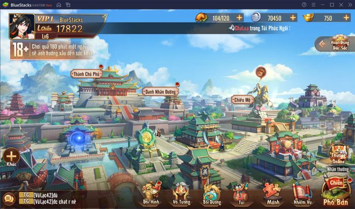 Trải nghiệm game Tân OMG3Q VNG trên máy tính: Đấu tướng thẻ bài thế hệ mới