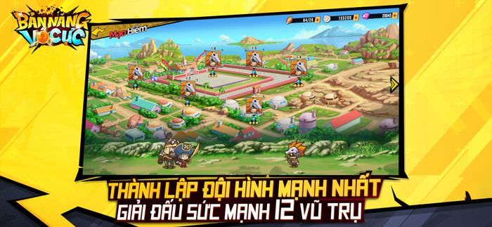 Nhận giftcode Bản Năng Vô Cực 3D ngay khi game ra mắt