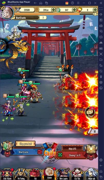 Trải nghiệm game Hư Linh Tam Quốc trên máy tính với BlueStacks
