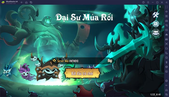 Trải nghiệm game chiến thuật Đại Sư Múa Rối trên nền tảng PC với BlueStacks