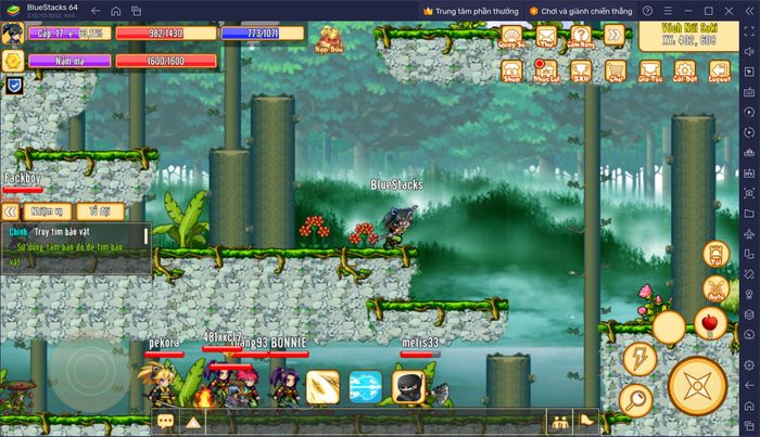 Trải nghiệm game Ninja Huyền Thoại - Origin trên PC